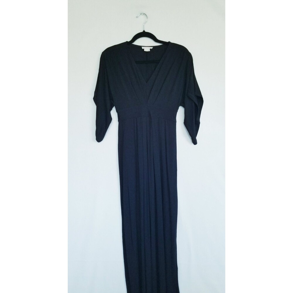 Ingrid & Isabel Navy Flutter Short Sleeve Maxi Ma… - image 2